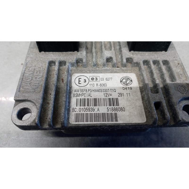 ENGINE UNIT FIAT Qubo 2008>2014 used 5SF8.P3 51886080 1368890080