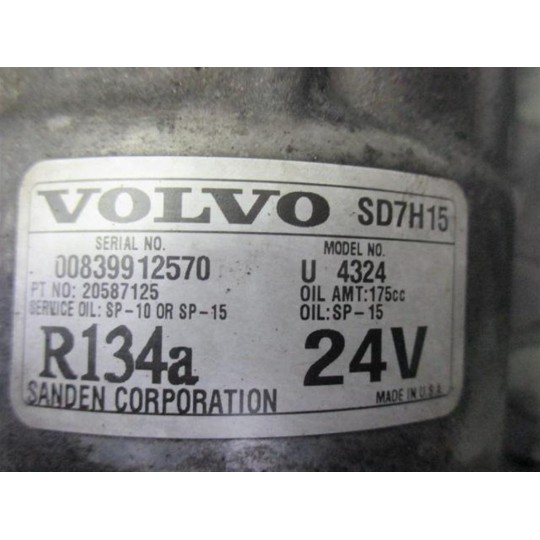 AIR CONDITIONER COMPRESSOR VOLVO truck FM12 used