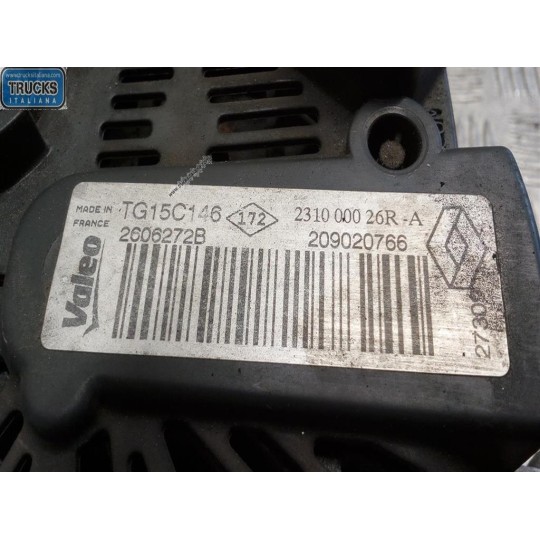 ALTERNATOR RENAULT Scenic 2009>2012 used