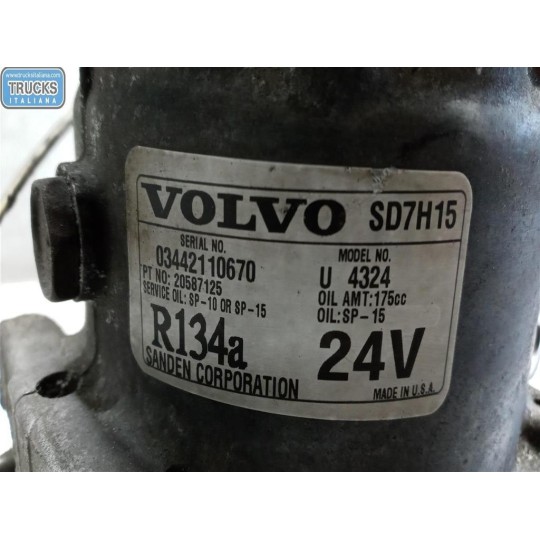 AIR CONDITIONER COMPRESSOR VOLVO truck FH13 used